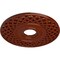 Ekena Millwork Robin Ceiling Medallion (Fits Canopies up to 6 1/4"), 22 1/4"OD x 4 3/4"ID x 1 1/4"P, Firebrick CM22RBFIF - alternate 3